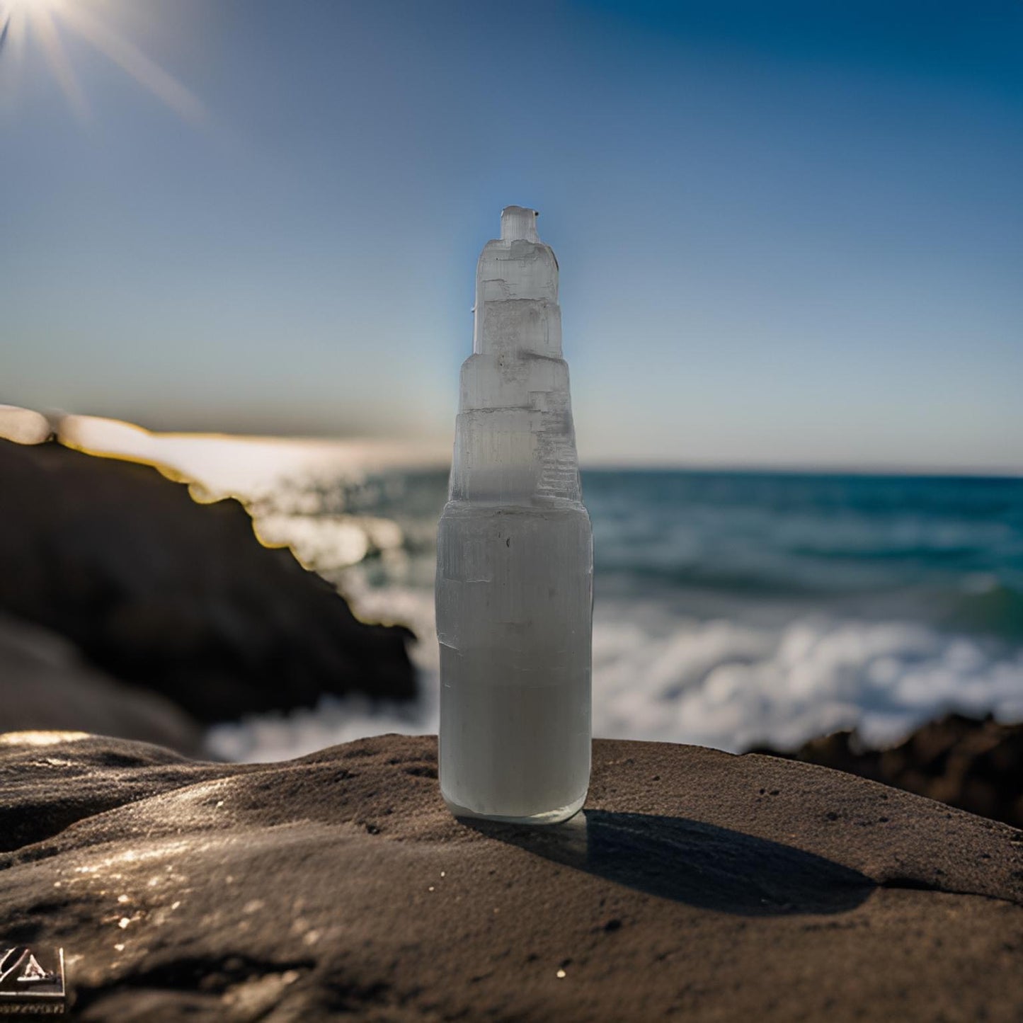 Selenite Tower Small